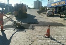Operação Tapa Buracos avança no reparo de ruas e avenidas de Balneário Piçarras