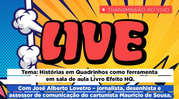 Seduc promove palestra sobre história em quadrinhos como prática em sala de aula