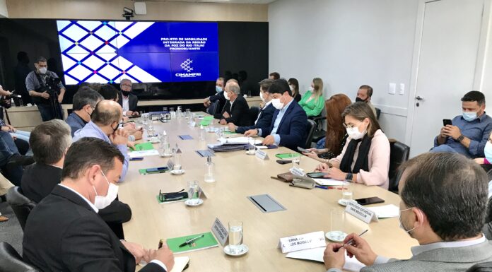 Prefeitos da AMFRI apresentam Projeto de Mobilidade Integrada da Foz do Rio Itajaí