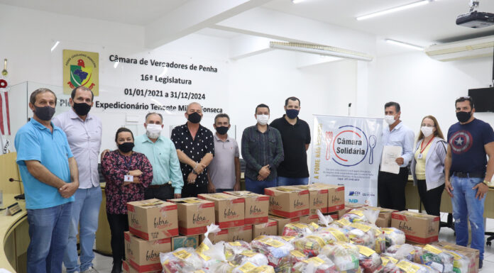 Campanha Câmara Solidária arrecada uma tonelada de alimentos