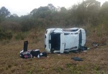 Dois passageiros de carro de Balneário Piçarras morrem em acidente em Guarapuava (PR)