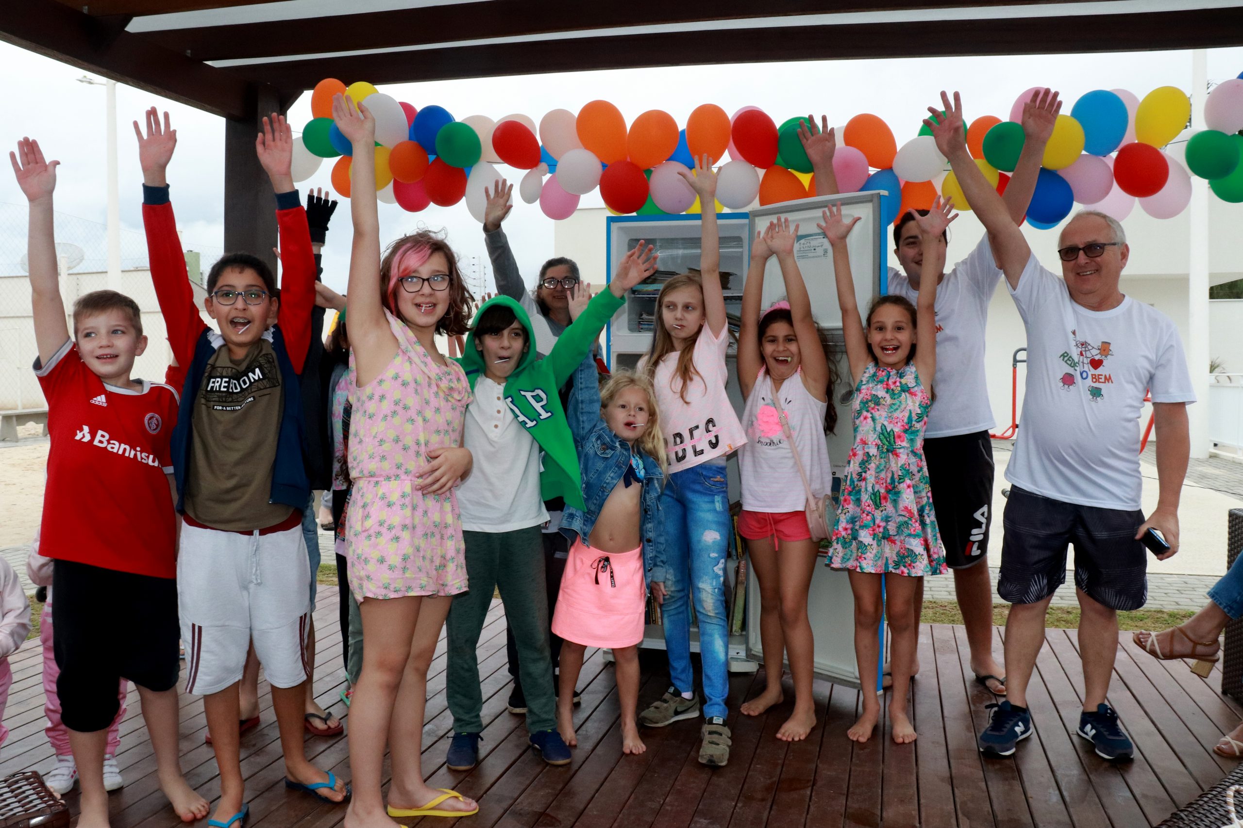 Rede Mirim do Bem inaugura Geladeirateca e faz alegria da criançada em Balneário Piçarras 5 IMG 0722 scaled