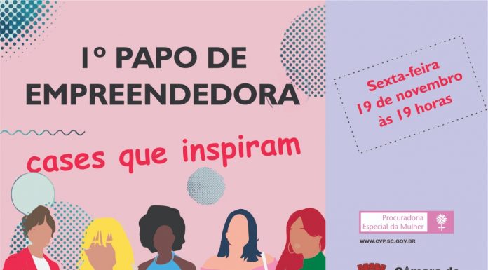 Mulheres empreendedoras fazem roda de conversa na Câmara de Vereadores de Penha nesta sexta-feira (19)