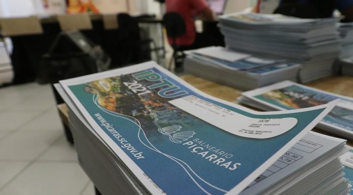 Balneário Piçarras anuncia reajuste de 10,96% no IPTU para 2022