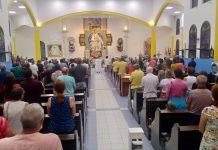 Festa de Nossa Senhora da Paz reúne devotos na Igreja Matriz de Balneário Piçarras