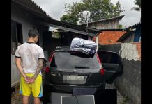 Arrombador de residências é preso no Bairro Santa Lídia após ser identificado por câmeras