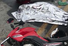 Condutor da moto morre ao bater de frente com automóvel em Porto Belo