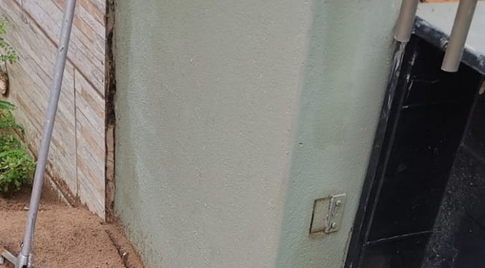 Filhote de gato é resgatado de encanamento na Rua São Bento do Sul em Piçarras