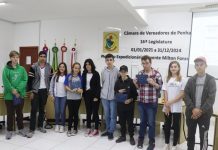 Vereadores mirins de Penha serão diplomados na quinta-feira (26)