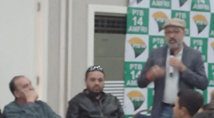 Jornalista José Santana é lançado pré-candidato a deputado federal pelo PTB catarinense
