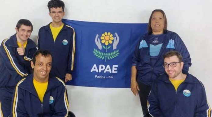 Apae de Penha participará dos Jogos Olímpicos das Apaes em Lages