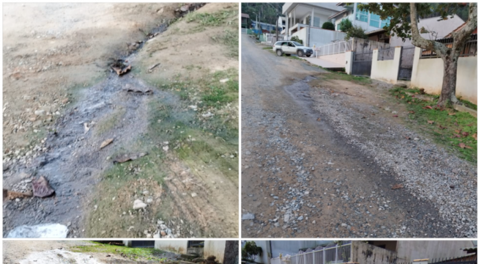 Moradores da Prainha de São Miguel reclamam do fedor causado por esgoto lançado no meio da rua