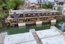Chuvas atrasam entrega da obra da ponte do Gravatá em Penha