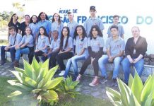 Vereadores mirins fazem visita técnica a Estação de Água em São Francisco do Sul