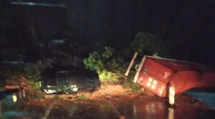 Primeira morte é registrada em deslizamento de terra que interditou BR-376