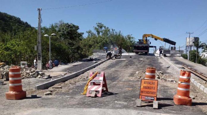 Ponte do Rio Gravatá será asfaltada nesta segunda-feira, dia 21