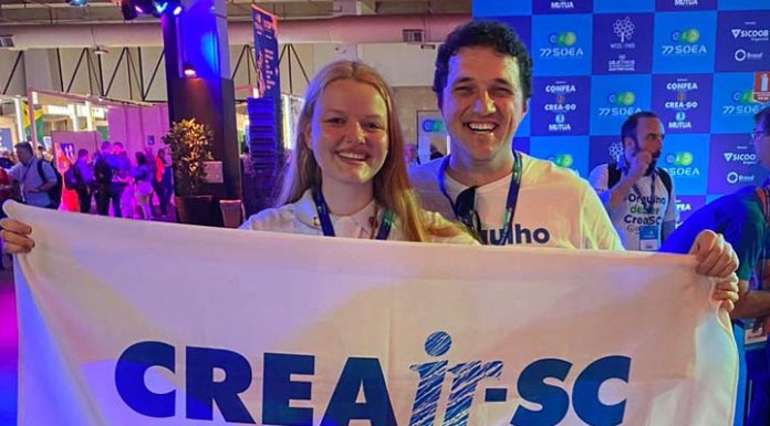 Engenheira de Santa Catarina é eleita coordenadora do CREA Júnior Nacional