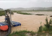 Defesa Civil de Balneário Piçarras monitora áreas da cidade em razão das fortes chuvas
