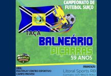 Campeonato de Futebol Suíço de Balneário Piçarras tem 16 equipes na disputa