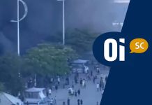 VÍDEO: Incêndio na Avenida Atlântica, em Balneário Camboriú, deixa 5 pessoas feridas