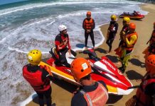 Bombeiros militares passam por Curso de Salvamento com Motonáutica