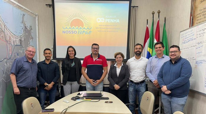 Águas de Penha apresenta Plano Verão 2023 ao prefeito Aquiles da Costa