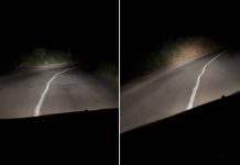 VÍDEO: Faixa torta em rodovia catarinense chama atenção de motoristas e viraliza