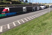 Feriado registra 36 bloqueios em rodovias federais de Santa Catarina