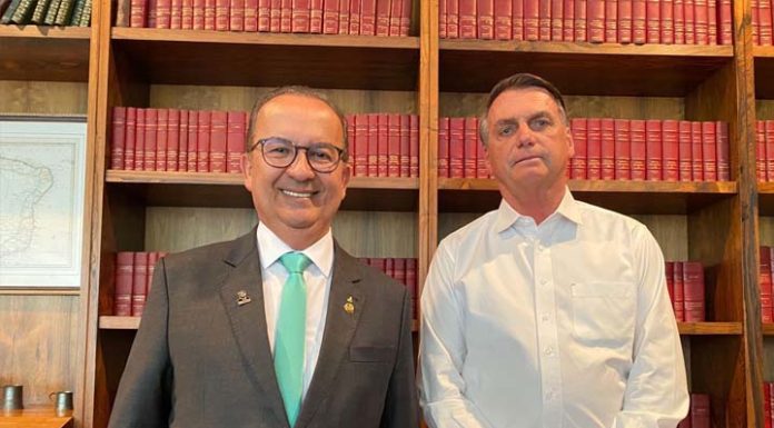 Jorginho Mello se encontra com Bolsonaro em Brasília nesta quinta-feira