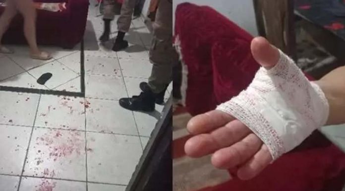 Mãe tenta proteger filho de facada e acaba ferida em Itajaí