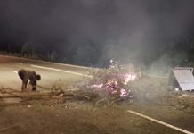Rodovias Transbeto, Antônio Heil e Jorge Lacerda continuam bloqueadas pelos manifestantes