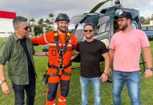 Piloto de helicóptero salvou 128 vidas em São João Batista