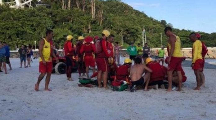 Menino de cinco anos morre afogado na praia Central de Balneário Camboriú