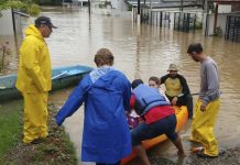 Balneário Piçarras decreta situação de emergência em decorrência das fortes chuvas
