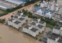 Com 200 desabrigados, Itajaí decreta situação de emergência pelos estragos das chuvas