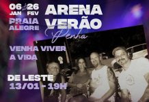 Arena Verão Penha – venha viver a vida tem segundo final de semana com atrações