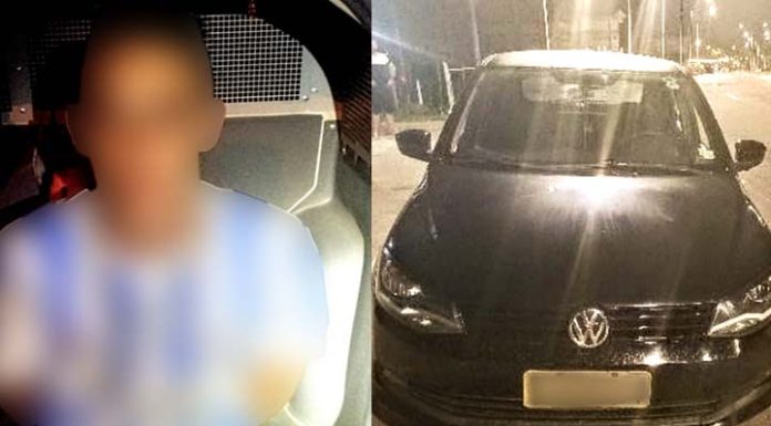 Polícia Militar prende ladrão que roubou carro à mão armada na Transbeto