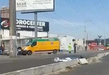 Ciclista morre atropelada a caminho do trabalho neste domingo em Balneário Camboriú