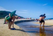 Cerca de 60% das praias catarinenses estão próprias para banho
