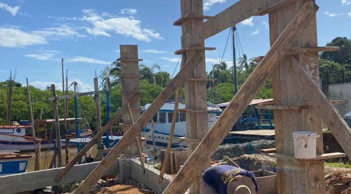 Construção de Complexo de Apoio da Colônia de Pescadores avança em Balneário Piçarras