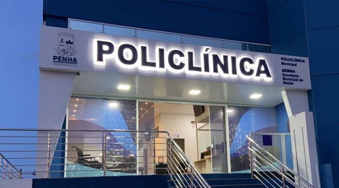 Secretaria de Saúde de Penha abre as portas da Policlínica Municipal