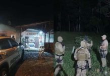 Polícia segue as buscas pelo corpo do homem morto a tiros em Barra Velha