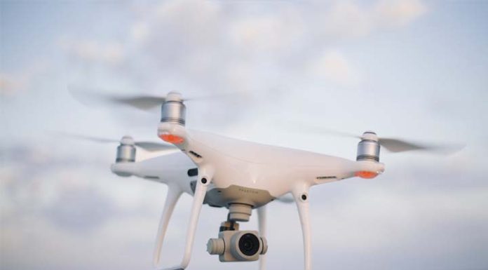 Águas de Penha incorpora uso de drone a obras de saneamento