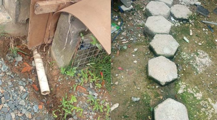 Empresa Baltt culpa prefeitura de Penha pelo estrago em cano de esgoto de residência na Rua Felipe João Anacleto