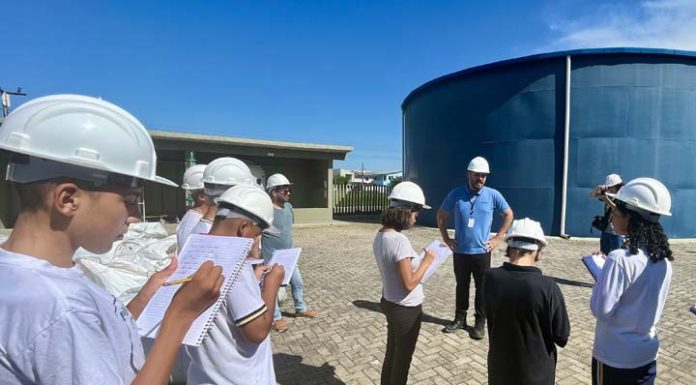 Evento na ETA Morretes marca o Dia Mundial da Água em Itapema