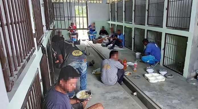 Trabalhadores de obra da prefeitura almoçavam no canil e eram transportados dentro de um báu de caminhão