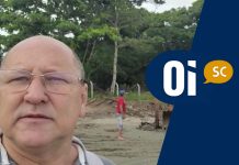 VÍDEO Prefeitura de Penha remove bloqueio da Praia do Manguinho