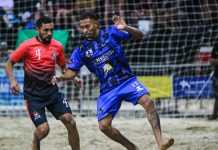 Primeira fase do Campeonato Catarinense de Beach Soccer Taça Premier Propriedades termina neste fim de semana