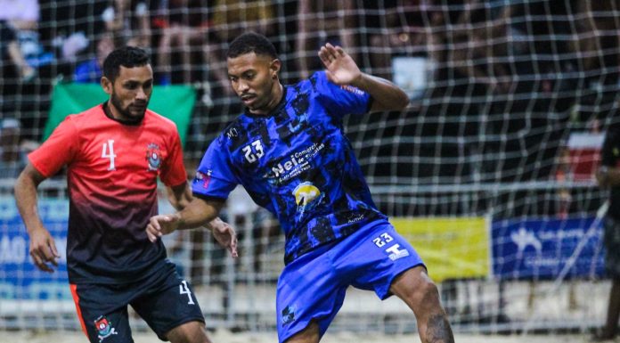 Primeira fase do Campeonato Catarinense de Beach Soccer Taça Premier Propriedades termina neste fim de semana