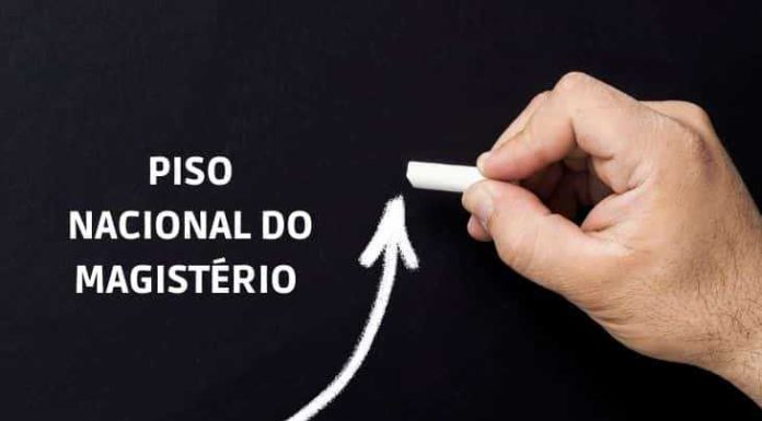 Professores de Penha fazem mobilização em Defesa do Piso Nacional do Magistério nesta terça-feira (16)